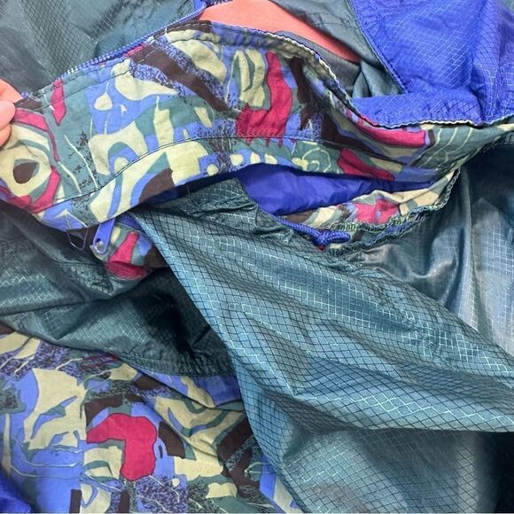 Vintage 80s Columbia Hooded Windbreaker Sz Extra Large - Picture 7 of 16